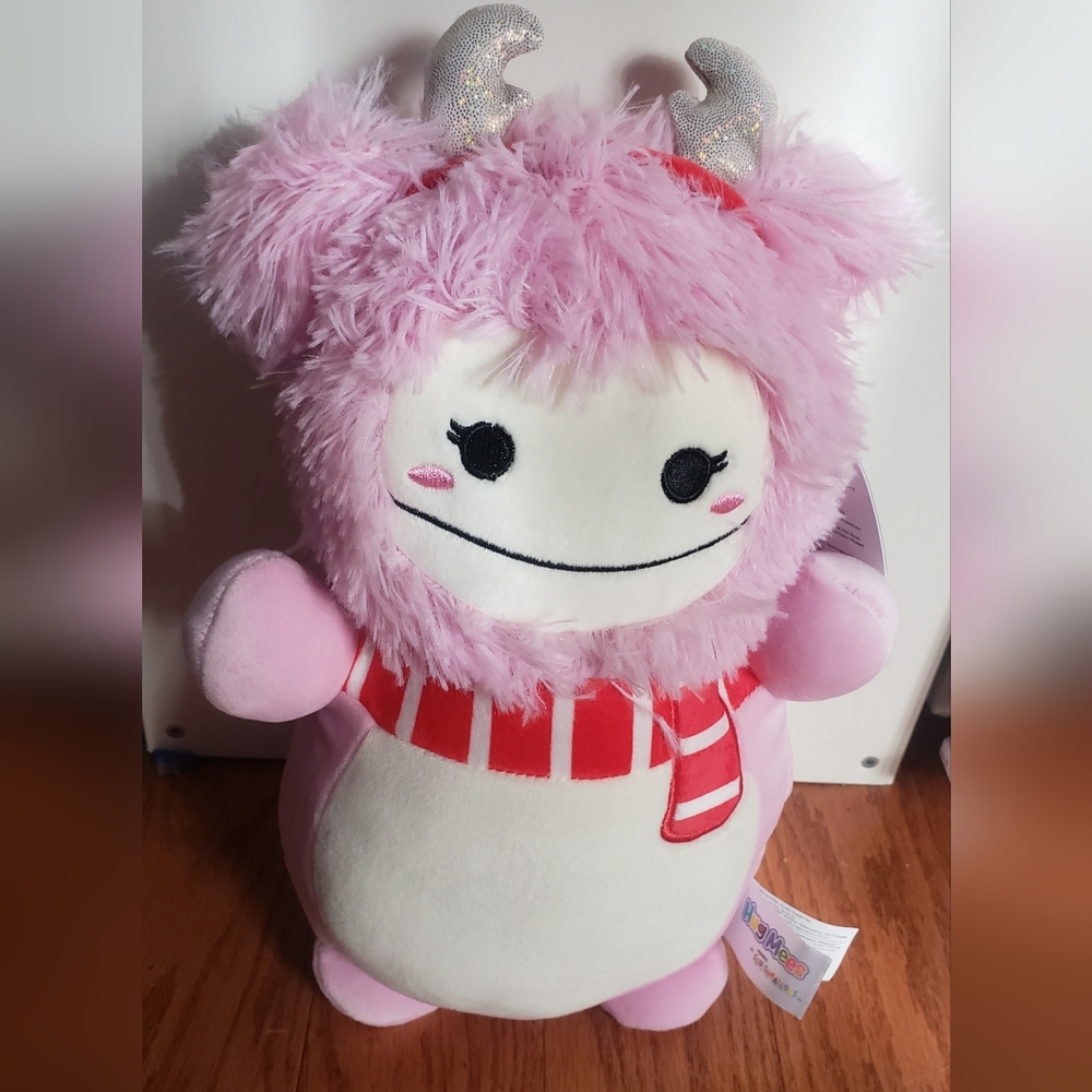 10" Brina Squishmallow Hug Mees Bigfoot New With Tag